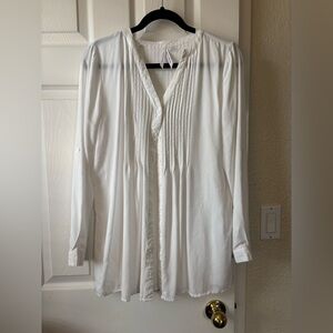 Seraphine Button Down Maternity Blouse